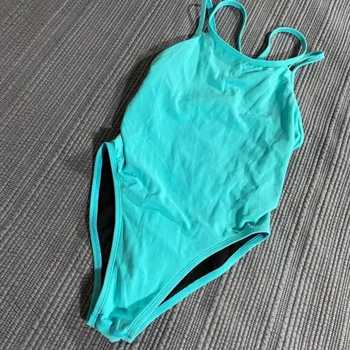 JOLYN  Size 30 Murray 1-Piece Swimsuit Turquoise