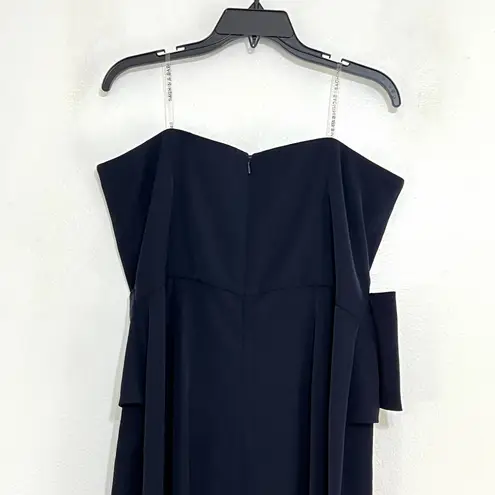 Sachin + Babi Whitley Bow Strapless Jumpsuit, Navy, size 14
