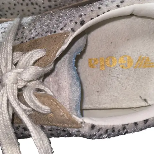 Gola Classics Women's Nova Oasis White Cheetah Sneakers Women's Size 6