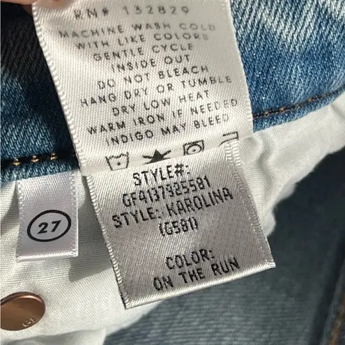 GRLFRND KAROLINA Jeans On The Run High Waist Stretch Denim Women’s Size 27