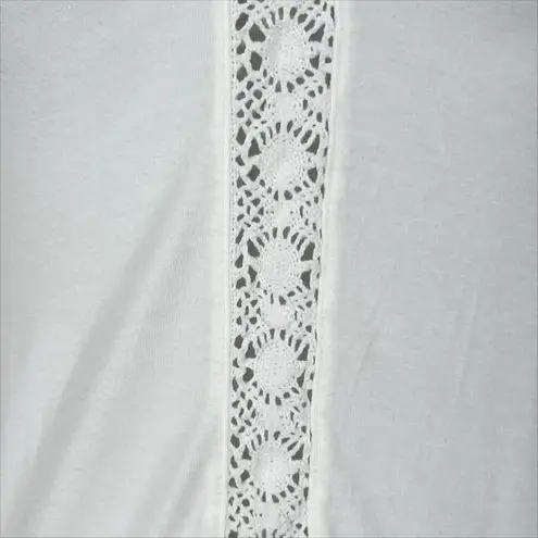 San Francisco City Lights Gypsy Girl Lace Cami Tank Top White Size XL NEW