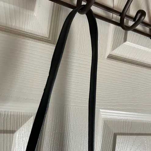 Black Crossbody Bag with Red Star