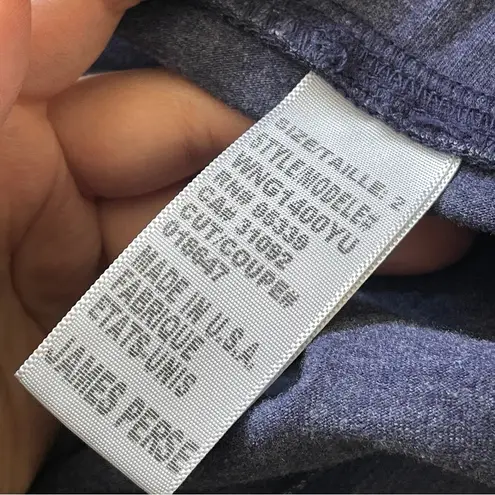 James Perse Leggings yosemite low rise 25" womens Navy Blue (medium) workout gym