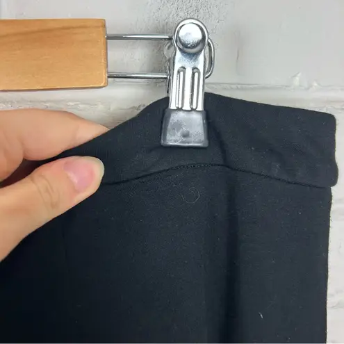 Lysse Black Stretch Knit High Rise Straight Bootcut Leg Trouser Pants Size 1X