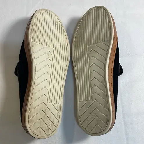 Vince  Canella Black Suede Leather Mules‎ Clogs 1” Platform Comfort Size 9.5M - Image 6