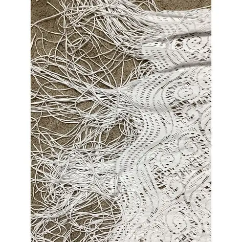 PilyQ New water lily fringe coverup. XXS. Regularly $179