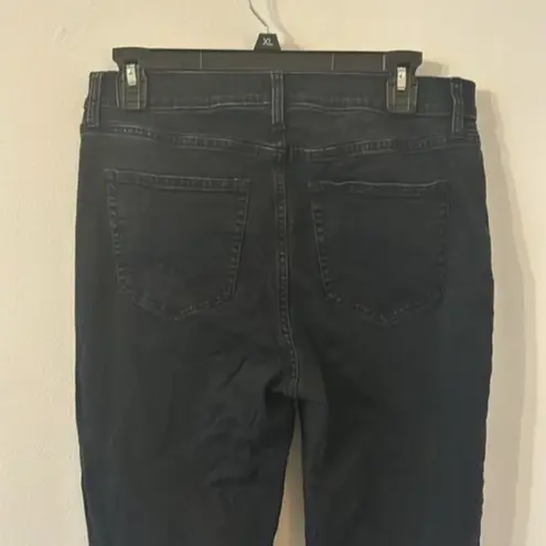 Gap  Black Baby Boot Mid Rise Jeans Size 30 | 10 Tall