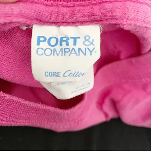 Port & Co Austin Texas Graphic Tee Pink Size Small