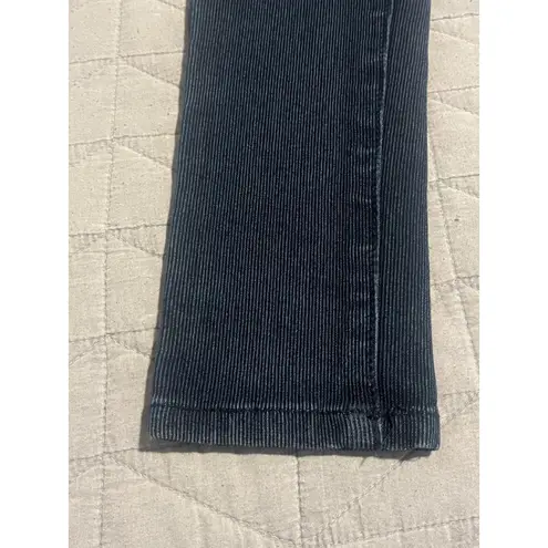 Dollhouse Skinny Legging Pants Womens Size 0 Blue Ribbed Tapered Low Rise Pant