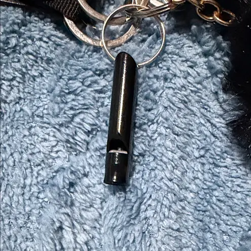 Handmade Marble Black Keychain Set & Accessories