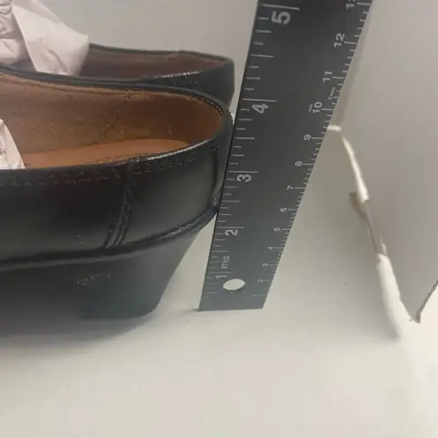 Earth Spirit CLASSICS Elaine Women’s Black Mules Size 7 Leather Slip On SEE DESC