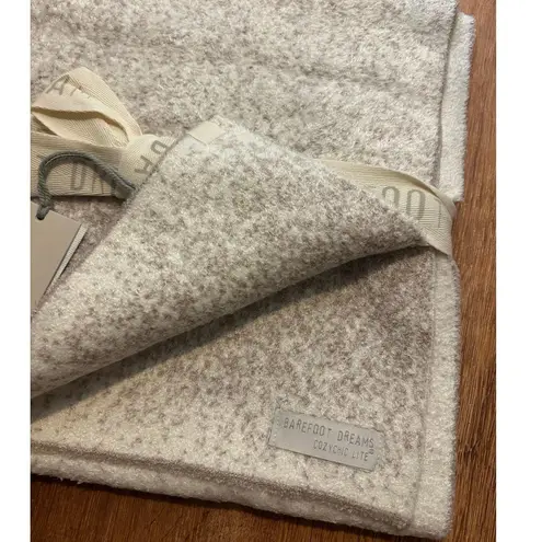 Barefoot Dreams NWT CozyChic Lite Confetti Scarf Cream Taupe OS