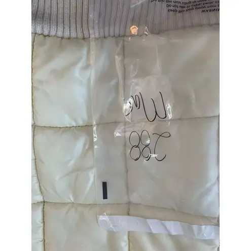 Source Unknown Vintage Guess King Ski Jacket Small Ivory Burgundy Navy Accents