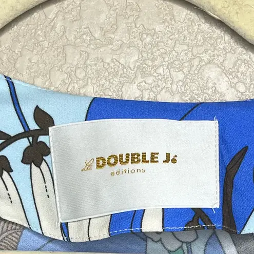 LA DoubleJ Multicolor Floral Long Sleeve Dress size XS Pink