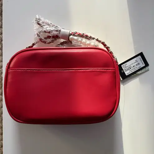 Badgley Mischka NWT! Diamond Quilt Pearl Crossbody Bag