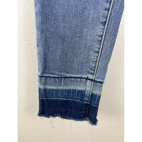 Principle Denim Innovators Size 27 Two Toned Hem Jeans American Made Denim Blue