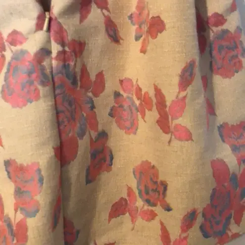 Miss Selfridge Petites Pink Jacquard Floral Dress Vintage 1990s Y2K XS