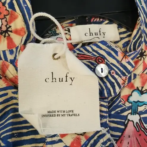 💕CHUFY💕 Alicudi Organic Cotton Jumpsuit Graphic Print NWT Size M