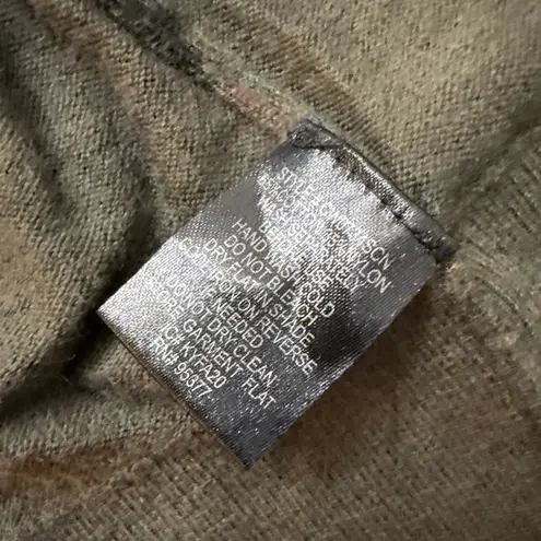 Sanctuary Women's  Camo Cardigan L Green Brown