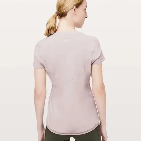 Lululemon  Into the Sun Short Sleeve Powdered Mauve Size