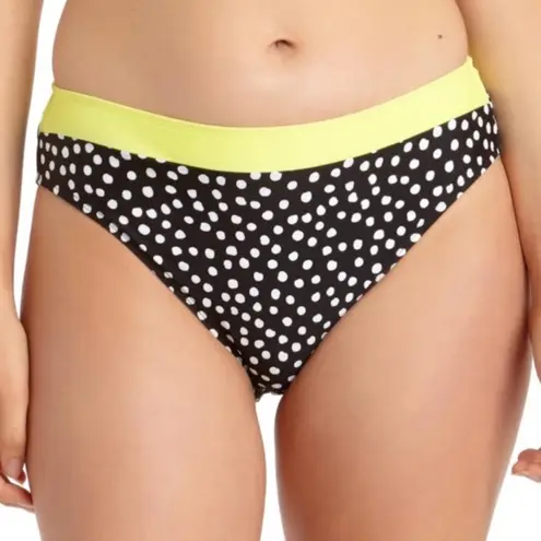 California Waves  polka dot bikini swim bottom XS