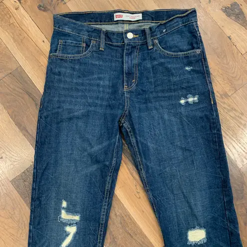 Levi's  502 Regular Taper Distressed Jeans Size 16