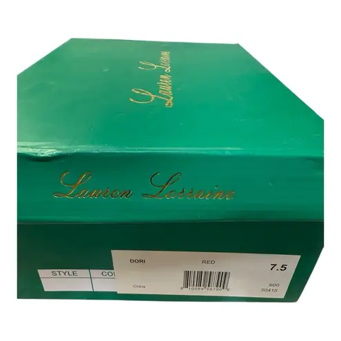 Lauren Lorraine Dori Red Rhinestone Pumps – Size 7.5 – New With Box