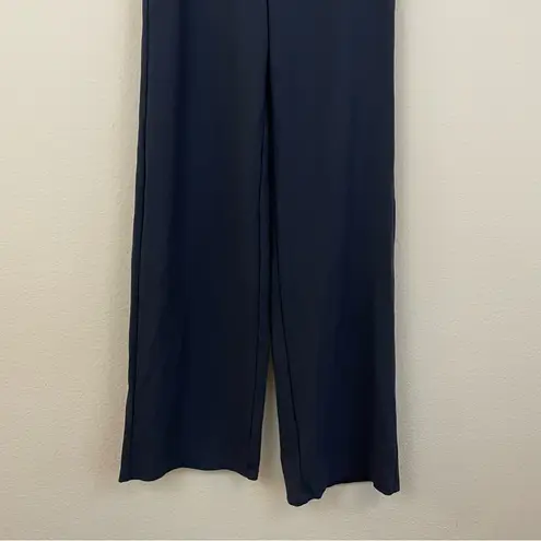 Quince Navy Ultra-Stretch Ponte Wide Leg Pants Size XS