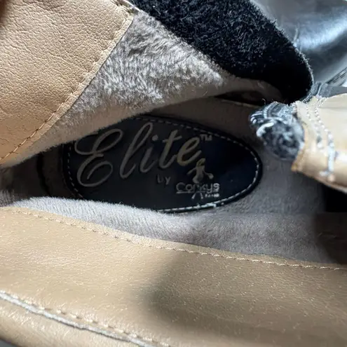 Elite by Corkys Women's Western Style Black & Brown Booties