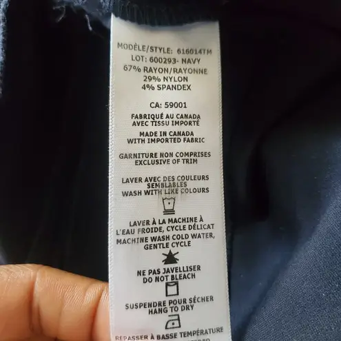 ILTM I Love Tyler Madison Navy Blue Pull Up Skinny Pants Size S