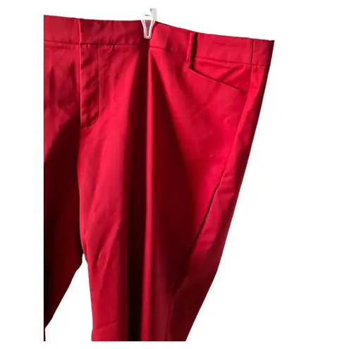 Eloquii  Gena Fiit Kady Pants Red- Size 28