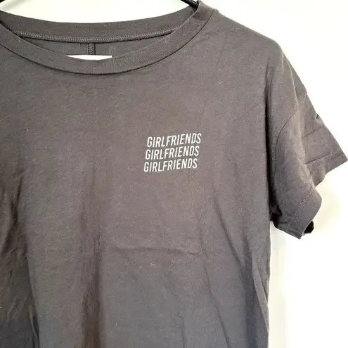 Mate the Label NEW Girlfriends Vintage Black Crew Top - XS