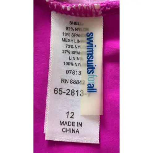 Swimsuits For All | Women’s Skirted Bathing Suit Bottom | 12 Pink