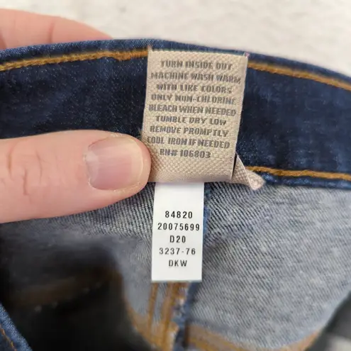 Duluth Trading DuluthFlex Daily Denim Skinny Jeans Womens 10 Reg Dark Stretch Blue