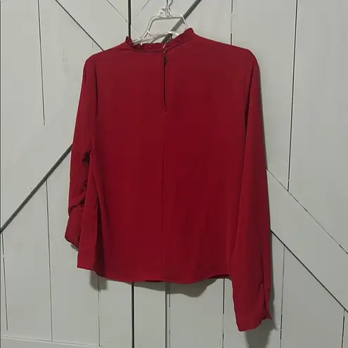Wet Seal  Red Long Sleeve Women's Top