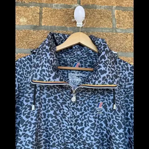 Maje K-Way x  Limited Leopard Print Jacket small