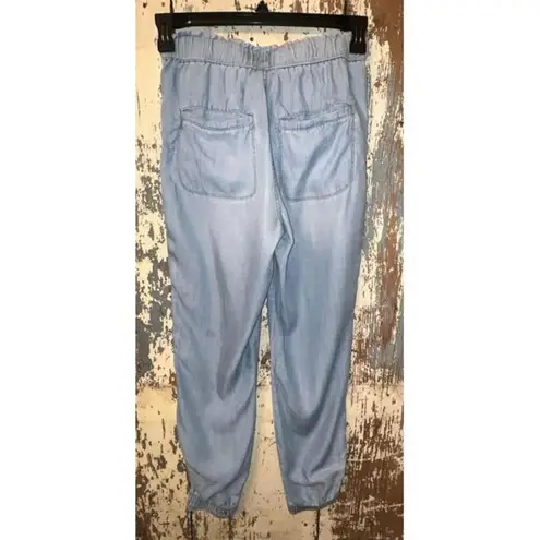 Knox Rose  Paper Bag light denim pants size XS