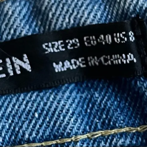 SheIn  cut out wide leg skater style jeans size 29