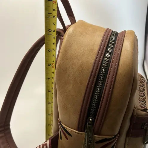 Lounge Fly Disney Hero Hercules Muses Mini Backpack Brown Tan Zero To Hero Bag