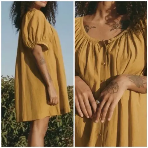 DÔEN Josette Gathered Organic Cotton