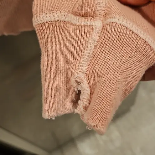 The Great ๐ The College Sweatshirt Varsity with Jaguar Graphic Washed Pink 0 XS