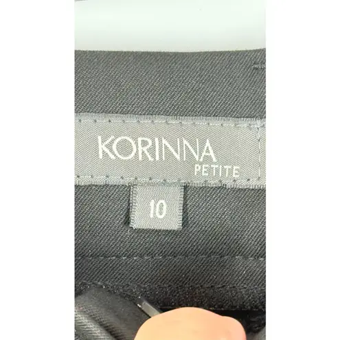 Korinna Women’s 2p black pant suit size 10 petite
