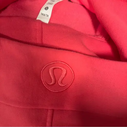 Lululemon Scuba Oversized Half Zip Hoodie Lip Gloss XL/XXL