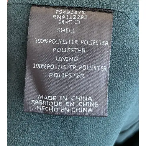 Adelyn Rae Nissa Floral Jumpsuit Women Size Small Green Tropical Floral Romper