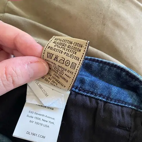 DL1961  Lola raw hem denim shorts size 30