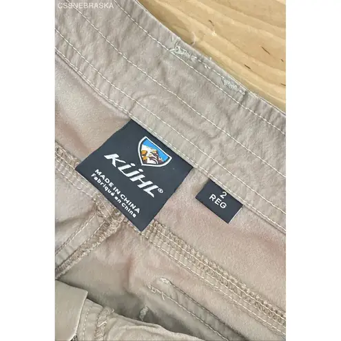 Kuhl Roll Up Hiking Pants Vintage Patina Dye Women's Size 2 Regular
