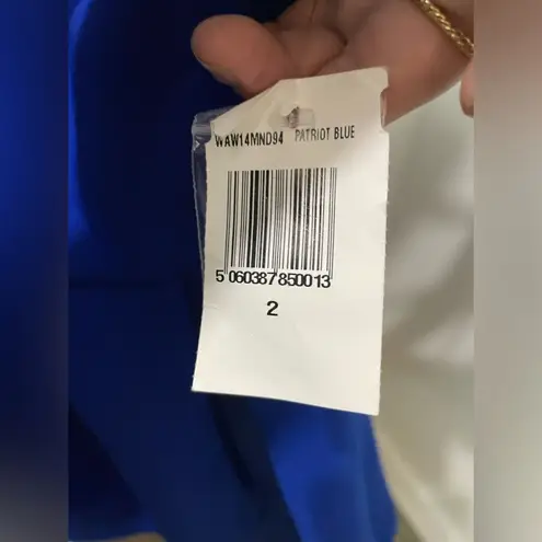 AQ/AQ LAQ/AQ - Blue Maverick Sleeveless High Neck Fit & Flare Mini Dress | NWT - $210