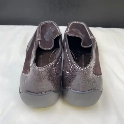 Etienne Aigner Women's Brown Suede Leather Loafers/ Shoes Size 7.5 SKU 5520