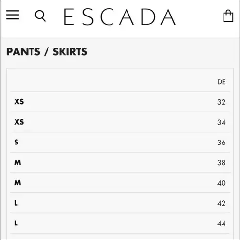 Escada Tweed Boucle Pencil Skirt Blue Size XS