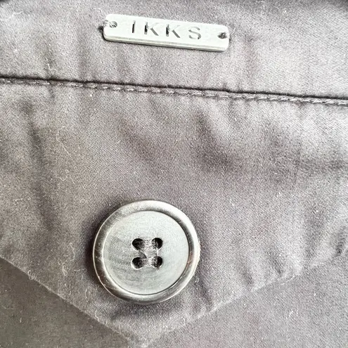 IXXS black wide leg pants with removable suspenders size 44/ 12